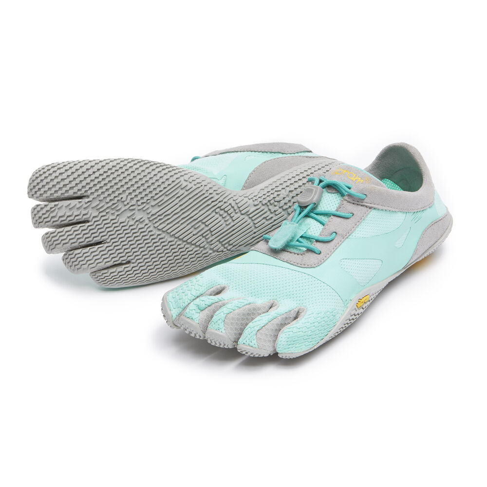 Vibram Fivefingers KSO EVO Womens Training Shoes Mint/Grey Australia (HLA549783)